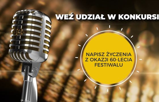 Jubileuszowy konkurs TVP GO z okazji 60. KFPP w Opolu