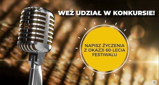 Jubileuszowy konkurs TVP GO z okazji 60. KFPP w Opolu