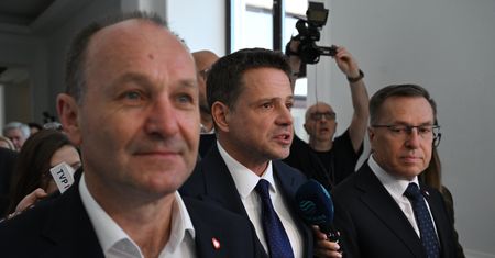Zapytał Trzaskowskiego, po co idzie do Mentzena. Odpowiedział wprost