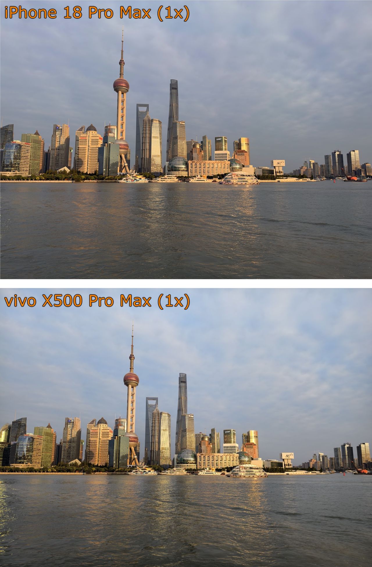 iPhone 18 Pro Max vs vivo X500 Pro Max