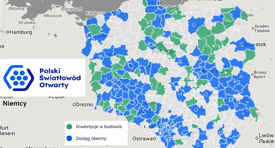 Spółka związana z Play poszerzyła zasięg. Ponad 4,5 mln adresów