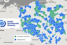 Zasięg Polskiego Światłowodu Otwartego