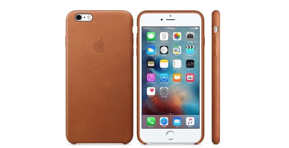 Wykonany z jasnobrązowej skóry case świetnie nadaje się do iPhone'a 6s i Iphone'a 6 Plus