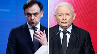 Domański reaguje na słowa Kaczyńskiego. "Konsekwencje większe niż w Wlk. Brytanii"