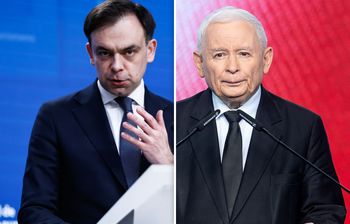Domański reaguje na słowa Kaczyńskiego. "Konsekwencje większe niż w Wlk. Brytanii"