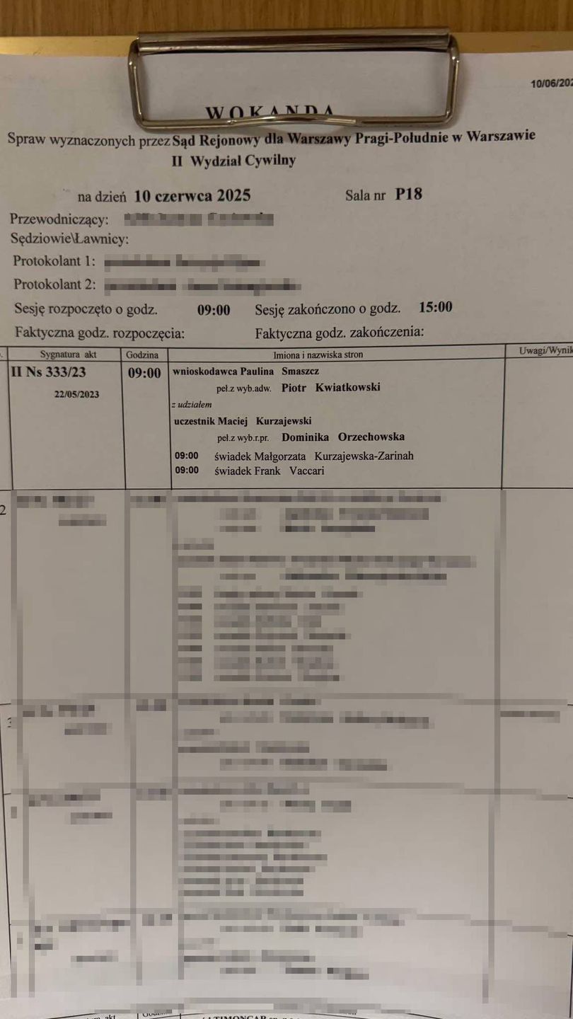 Jesteśmy na rozprawie Smaszcz i Kurzajewskiego