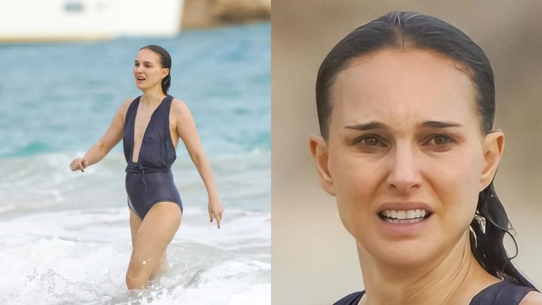 Natalie Portman na plaży