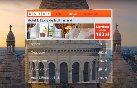 Łatwe i szybkie planowanie podróży w nowej reklamie Kayak.pl