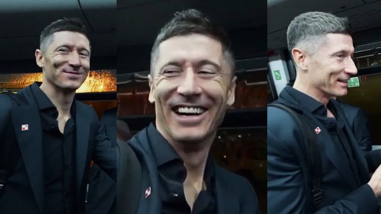 Robert Lewandowski ku swojej rozpaczy nie znalazł szukanej sceny