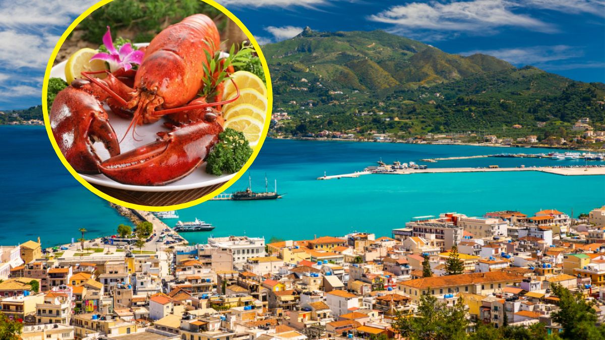 Turystka rozczarowana homarem w Grecji