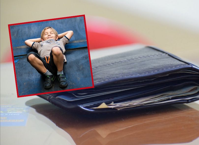 Chłopiec znalazł portfel z dużą sumą pieniędzy i zadzwonił na 112 