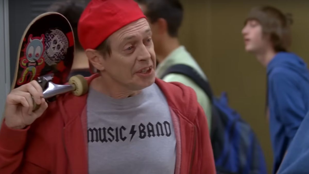 Steve Buscemi w kultowej scenie "How Do You Do Fellow Kids".