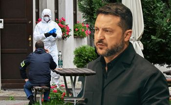 Krwawy atak Ukraińca w klasztorze. Tak skomentował Zełenski