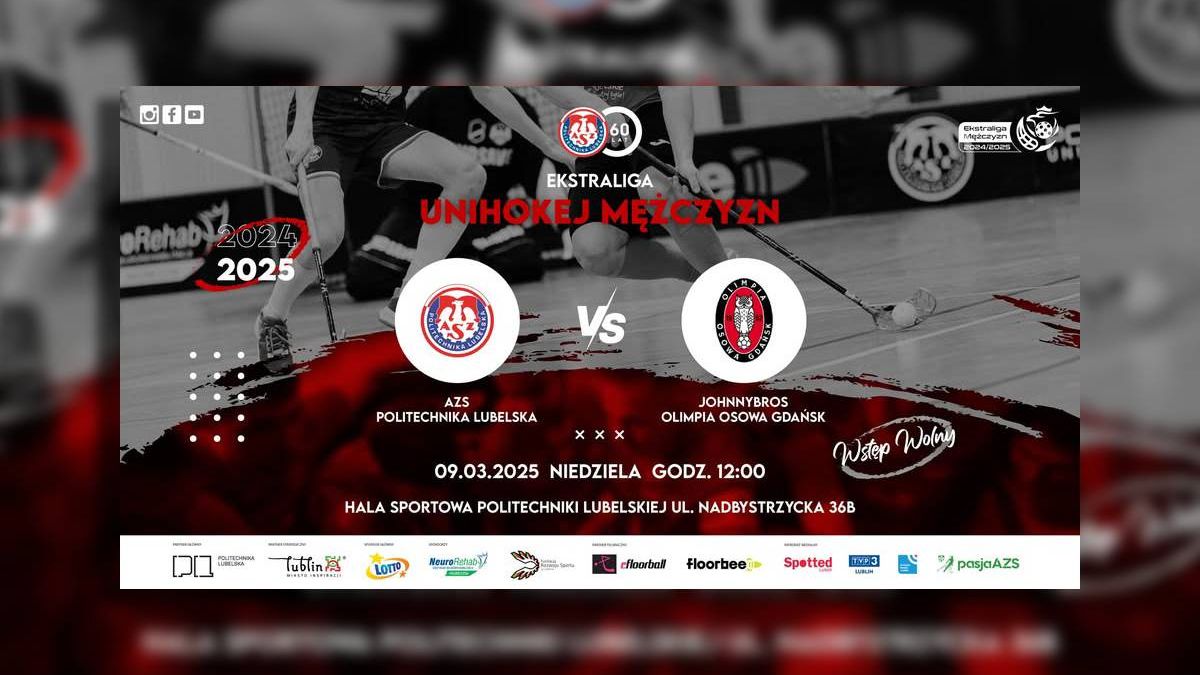 grafika AZS Politechnika Lubelska – JohnnyBros Olimpia Osowa Gdańsk