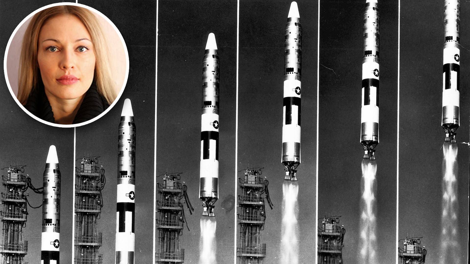 Rakieta ICBM Titan II odpalana z podziemnego silosu w 1965 roku