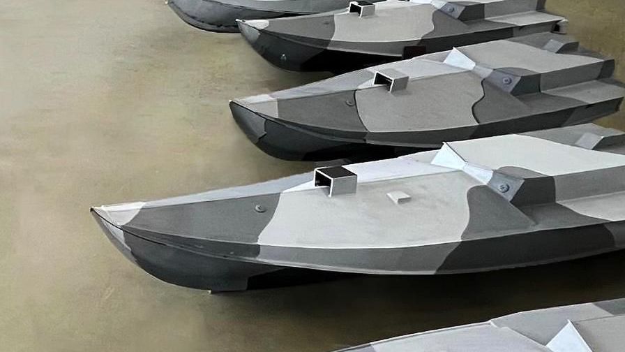 Ukraińskie drony morskie - zdjęcie ilustracyjne