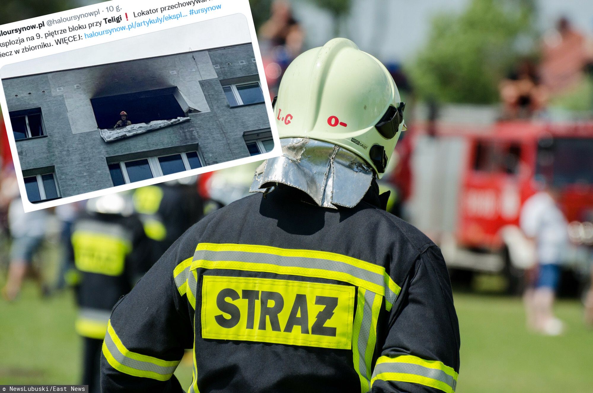 Wybuch w Warszawie