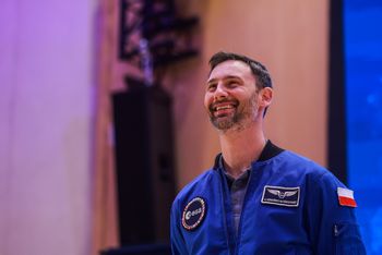 Lublin: Sławosz Uznański‑Wiśniewski odwiedzi Targi Lublin