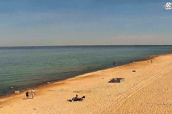 Majówka nad Bałtykiem. Dziwny widok na plaży w Chłapowie. Spójrzcie