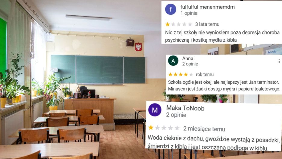 Recenzują swoje szkoły. "Zmarnowane trzy lata życia"