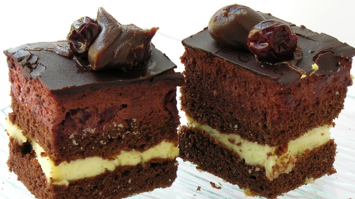 Wuzetka z wiśniami - Pyszności