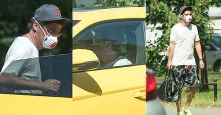 Bezkarny Kuba Wojewódzki parkuje żółtym lamborghini na SAMYM ŚRODKU CHODNIKA (ZDJĘCIA)