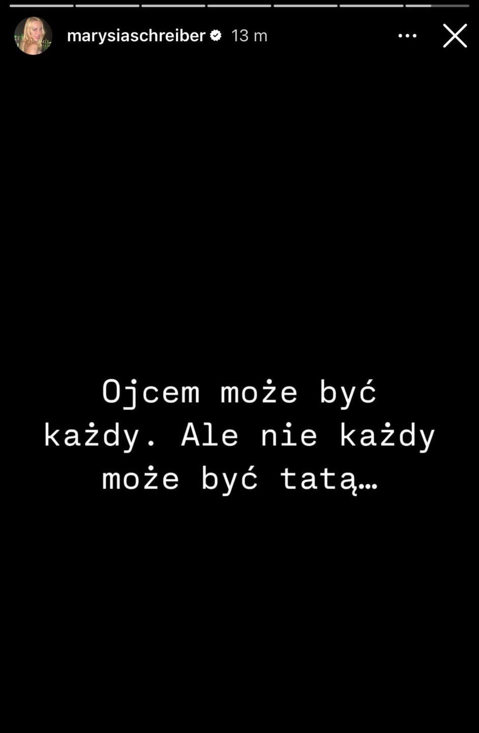 Marianna Schreiber zamieściła wymowny wpis w sieci