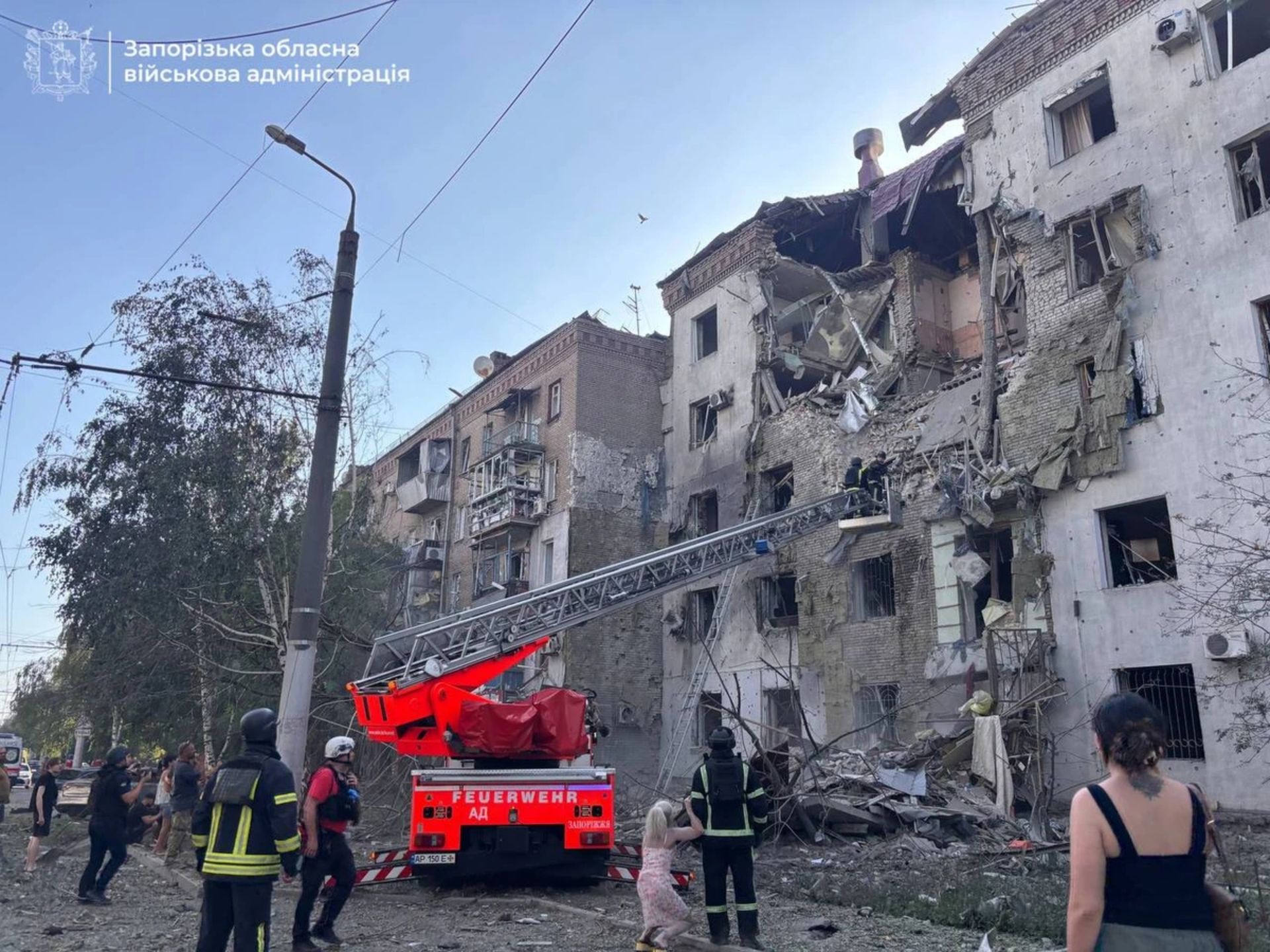 Potężny atak w Ukrainie. Wielu rannych i dwóch zabitych