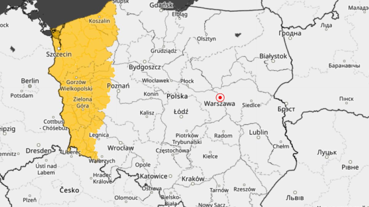 IMGW ostrzega przed burzami
