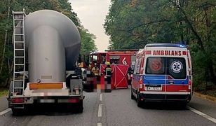 Tragiczne zderzenie z ciężarówką. Zginęła kobieta