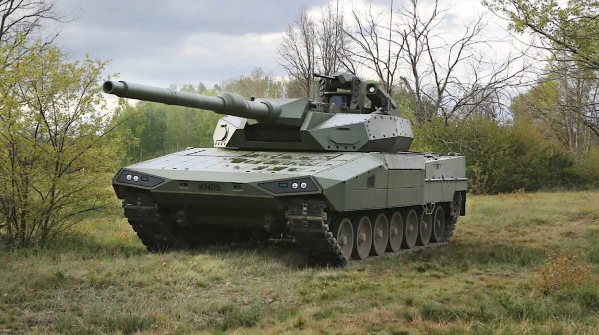 KNDS unveils futuristic Leopard 2 tank with drone defenses at Eurosatory