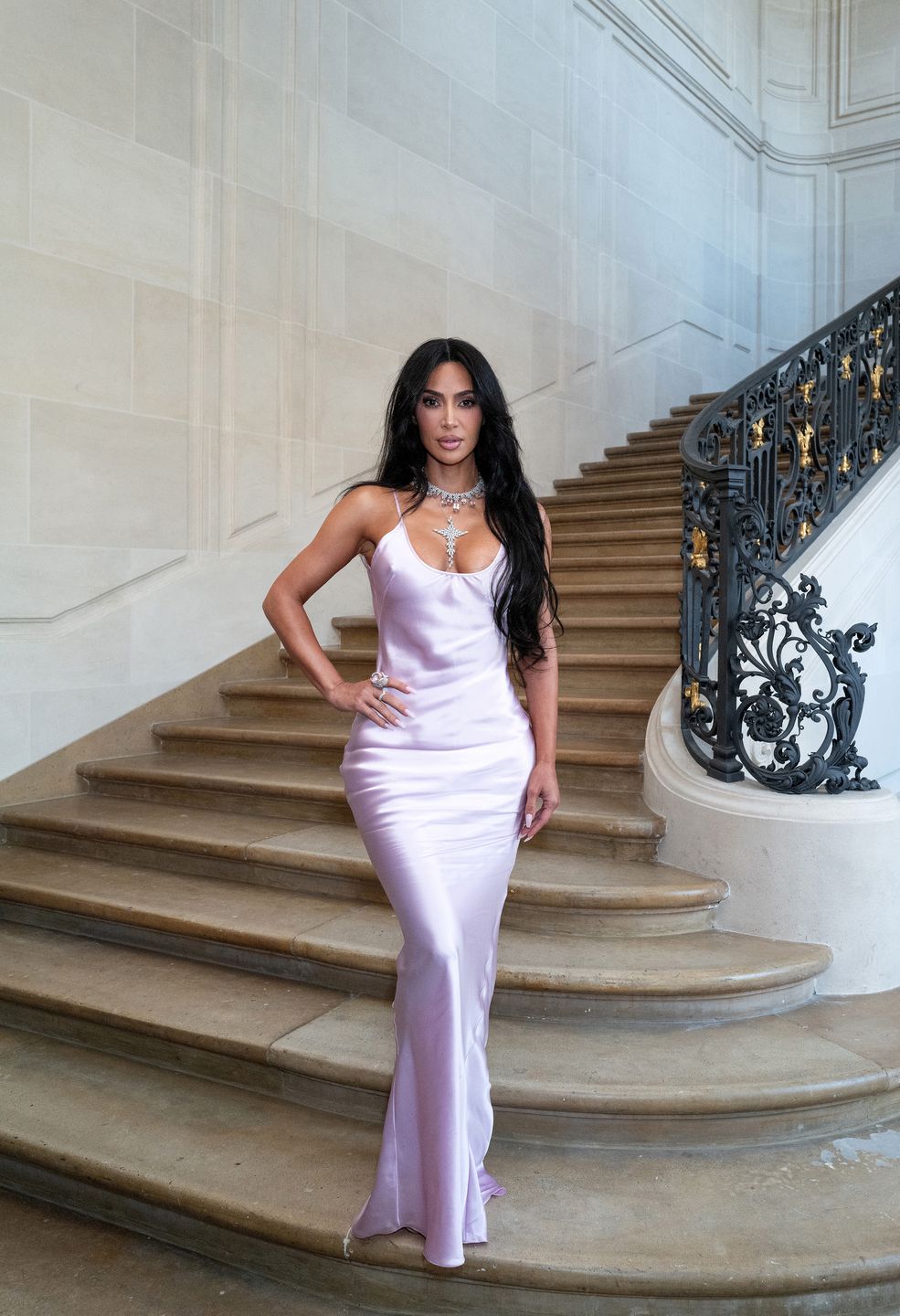 Kim Kardashian na Fashion Week w Paryżu 2023