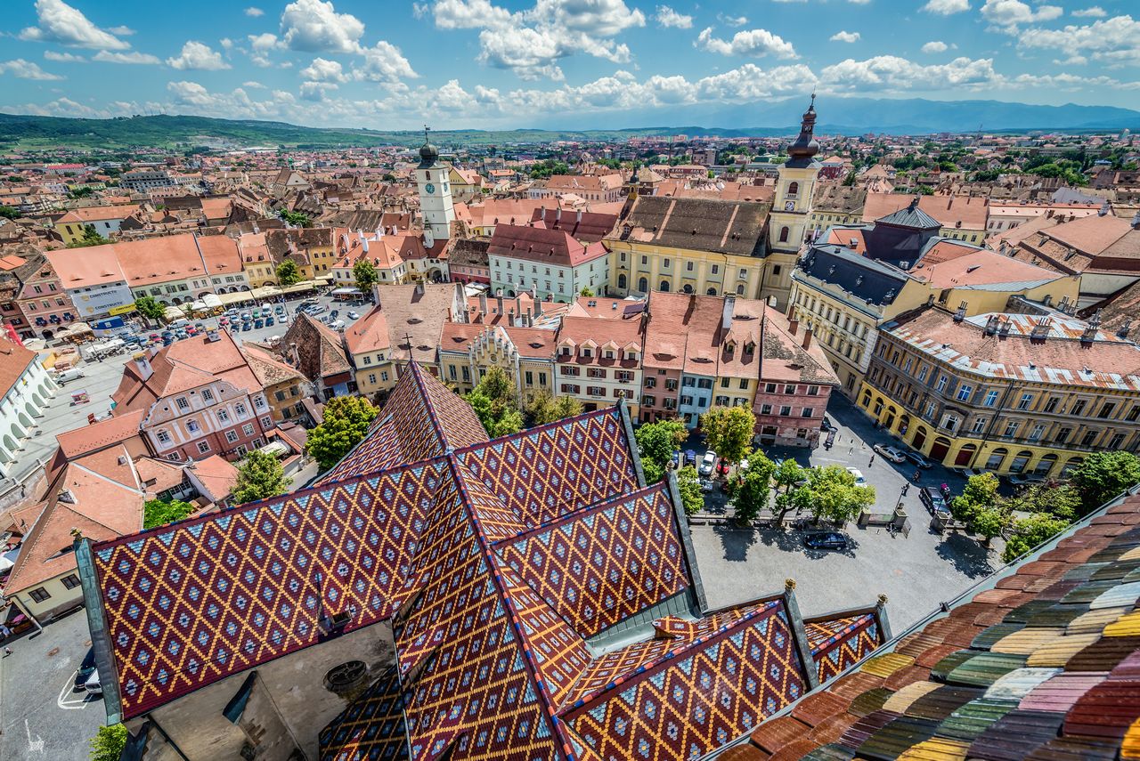 Sybin znajduje się w Siedmiogrodzie