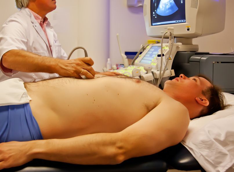 Obecnie zamiast cholecystografii stosuje się badanie USG