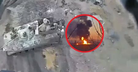 Polowanie na Rosjan. BMP-3 i jego załoga zrównane z ziemią