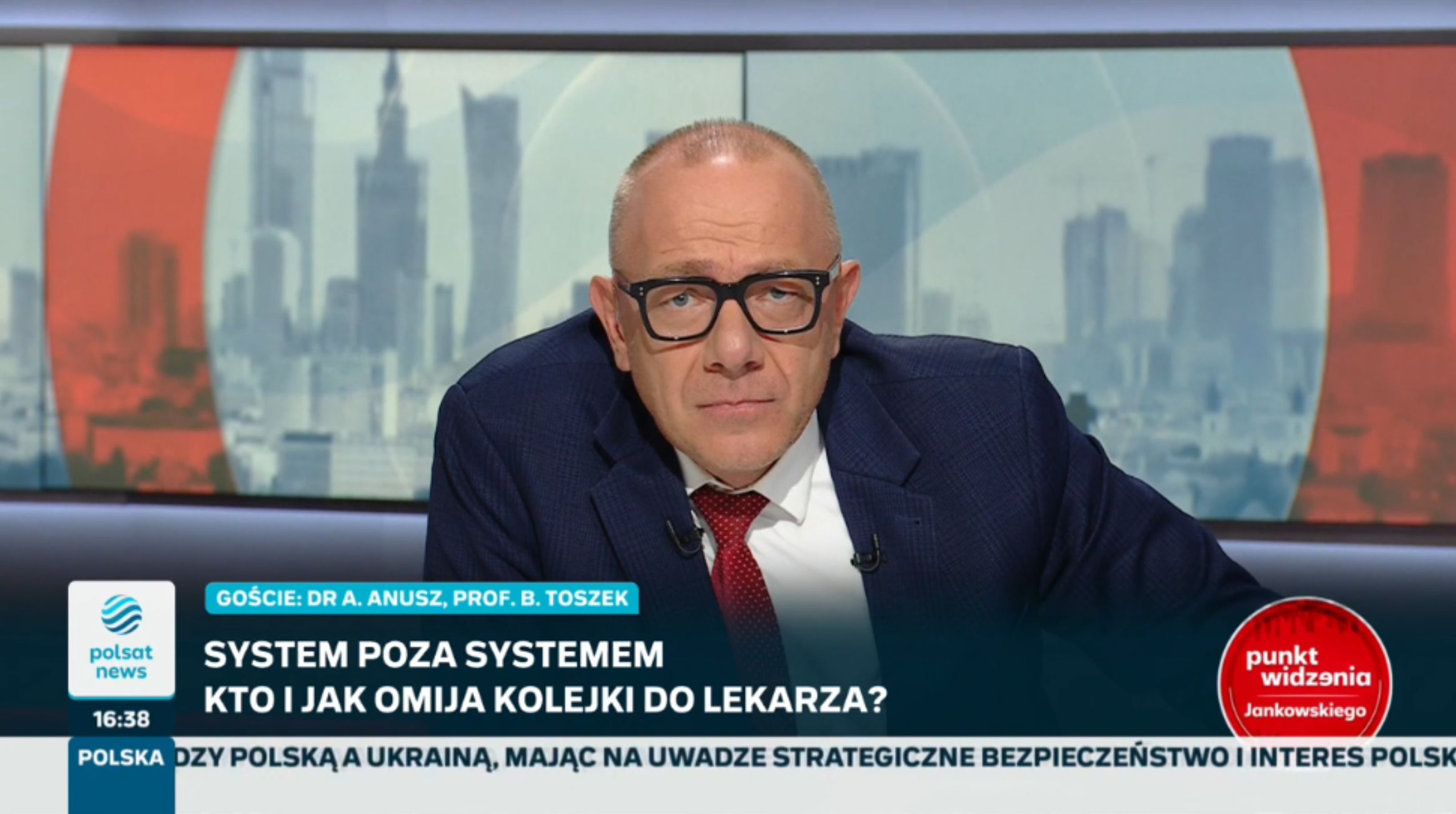 Grzegorz Jankowski w Polsat News