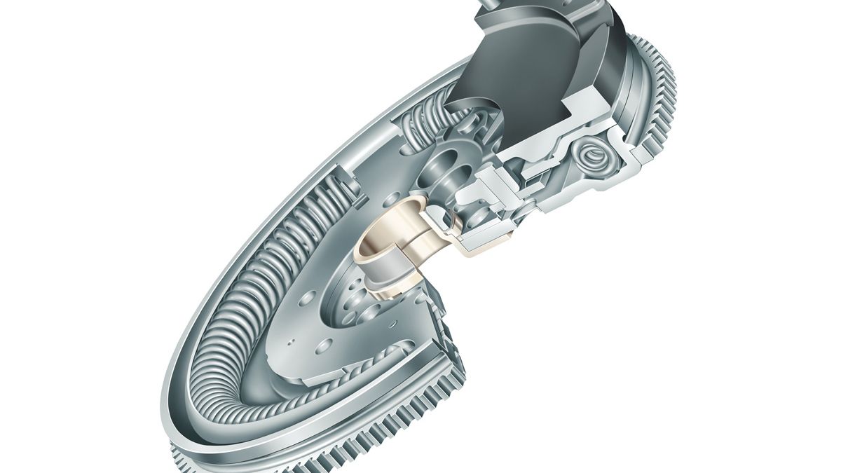 Dwumasowe koło zamachowe