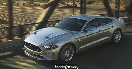 Będzie praktyczny Ford Mustang? Może doczekać się wersji czterodrzwiowej