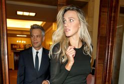 Aleksandra Żebrowska pozuje z synem. Nie dał jej spać