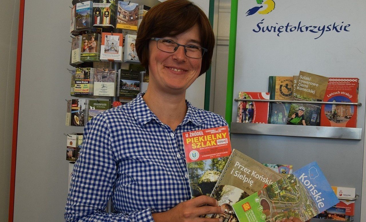 Nowa prezes koneckiego oddziału PTTK, Magdalena Weber