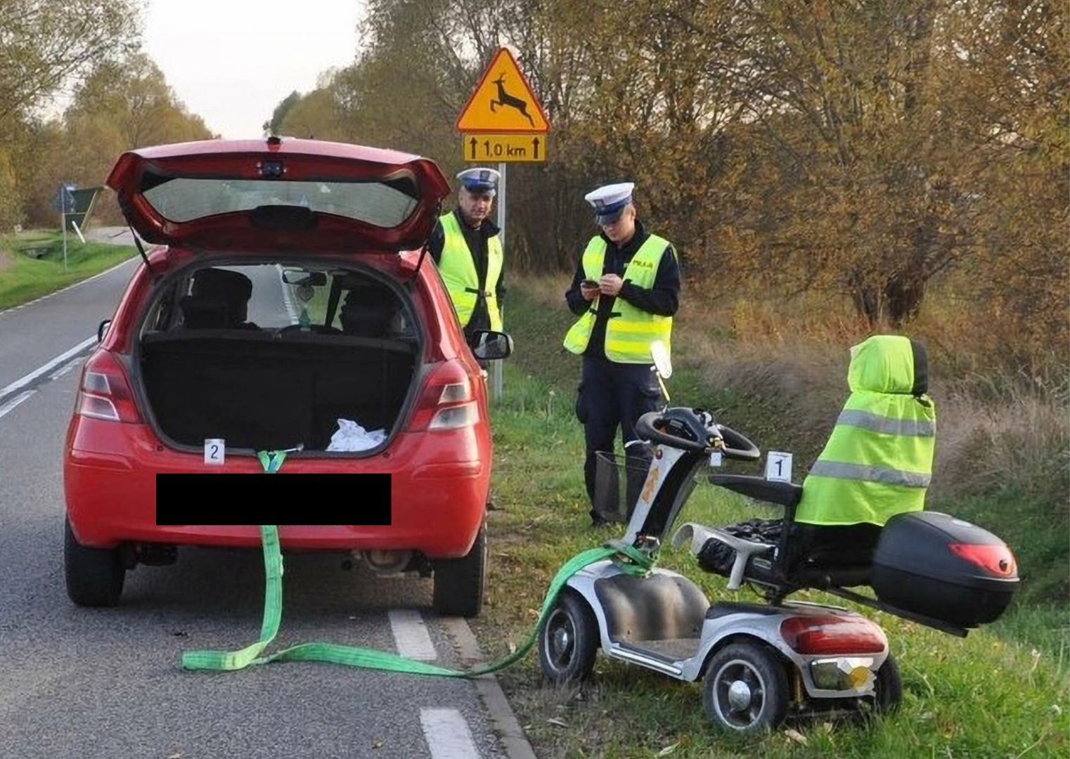 Senior skazany. Wyrok po śmierci holowanego za autem staruszka