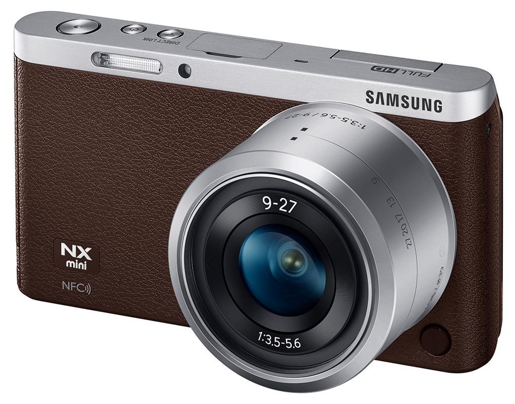 Samsung NX mini to stylowy aparat, którym można nagrywać filmy w jakości Full HD