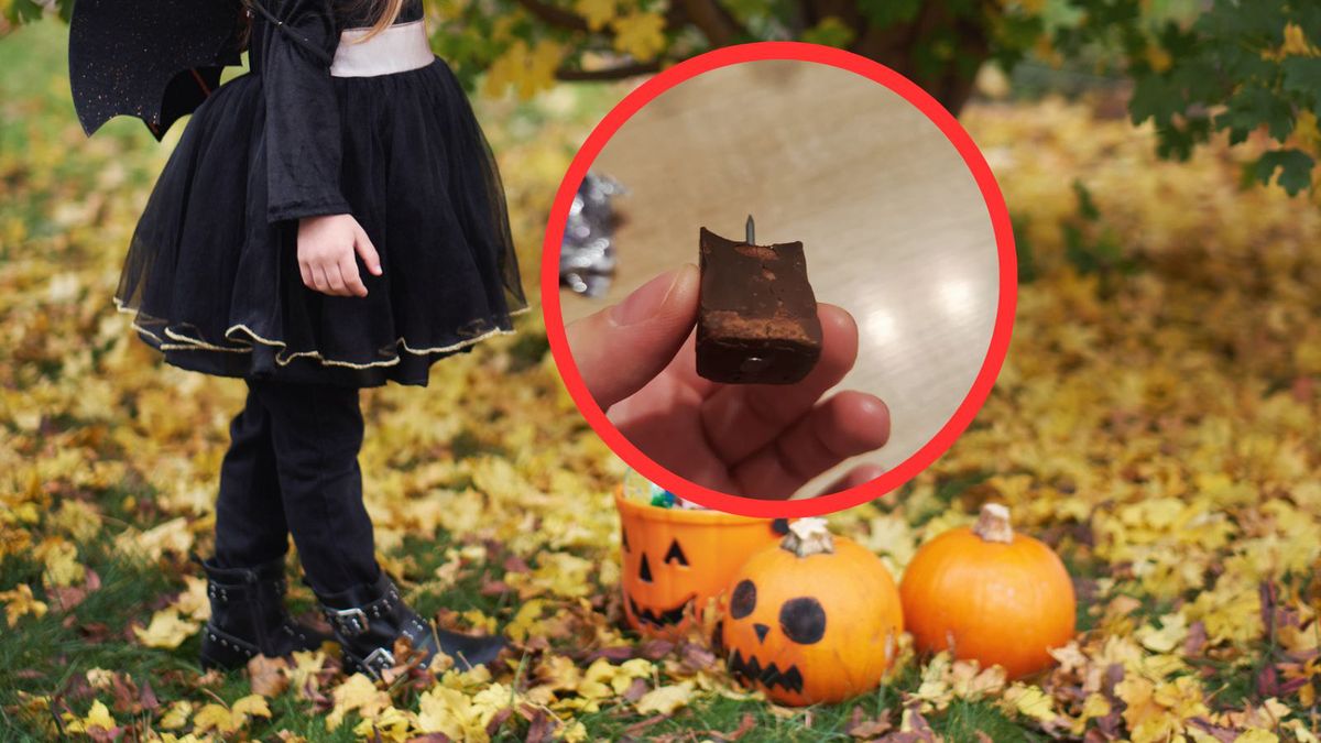 Gwoździe w cukierkach. Tak przywitano dzieci na Halloween