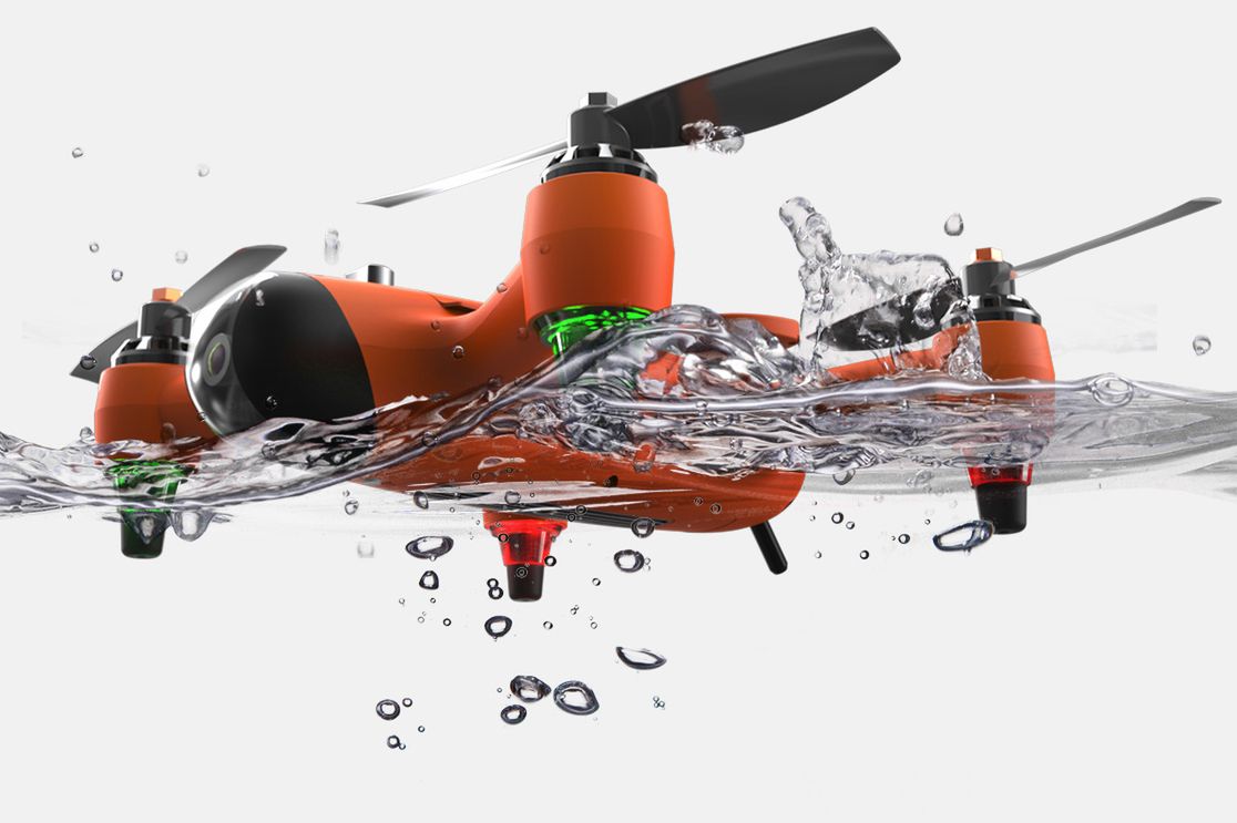 Spry to wodoodporny dron, który nurkuje równie dobrze, jak lata