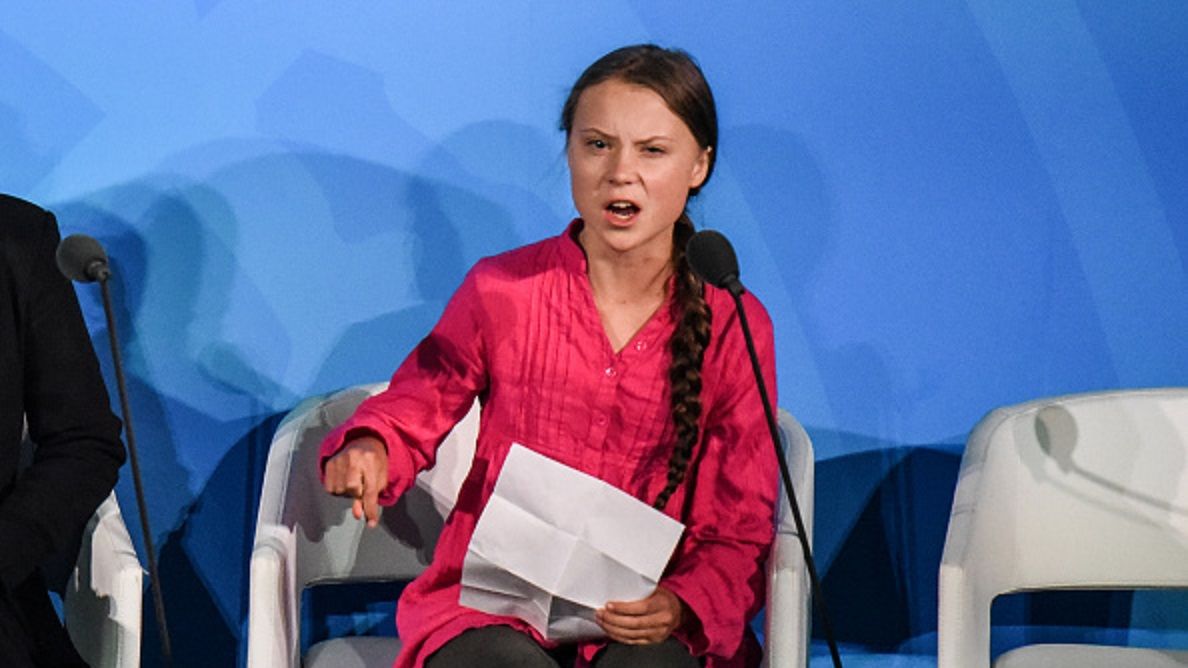 Greta Thunberg na Szczycie Klimatycznym
