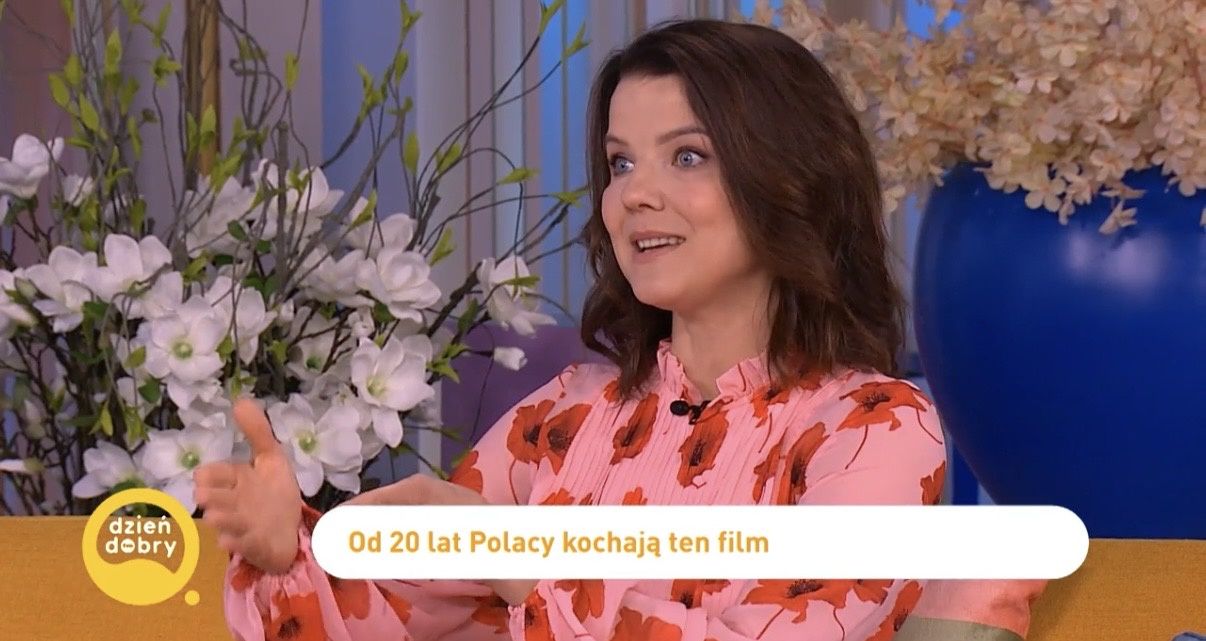 Joanna Jabłczyńska podczas rozmowy