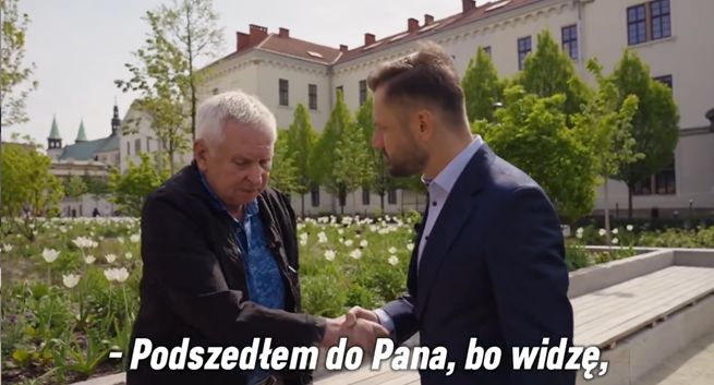 Materna w spocie kandydata PO na prezydenta Krakowa. Internauci krytykują za przekaz