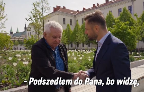 Materna w spocie kandydata PO na prezydenta Krakowa. Internauci krytykują za przekaz