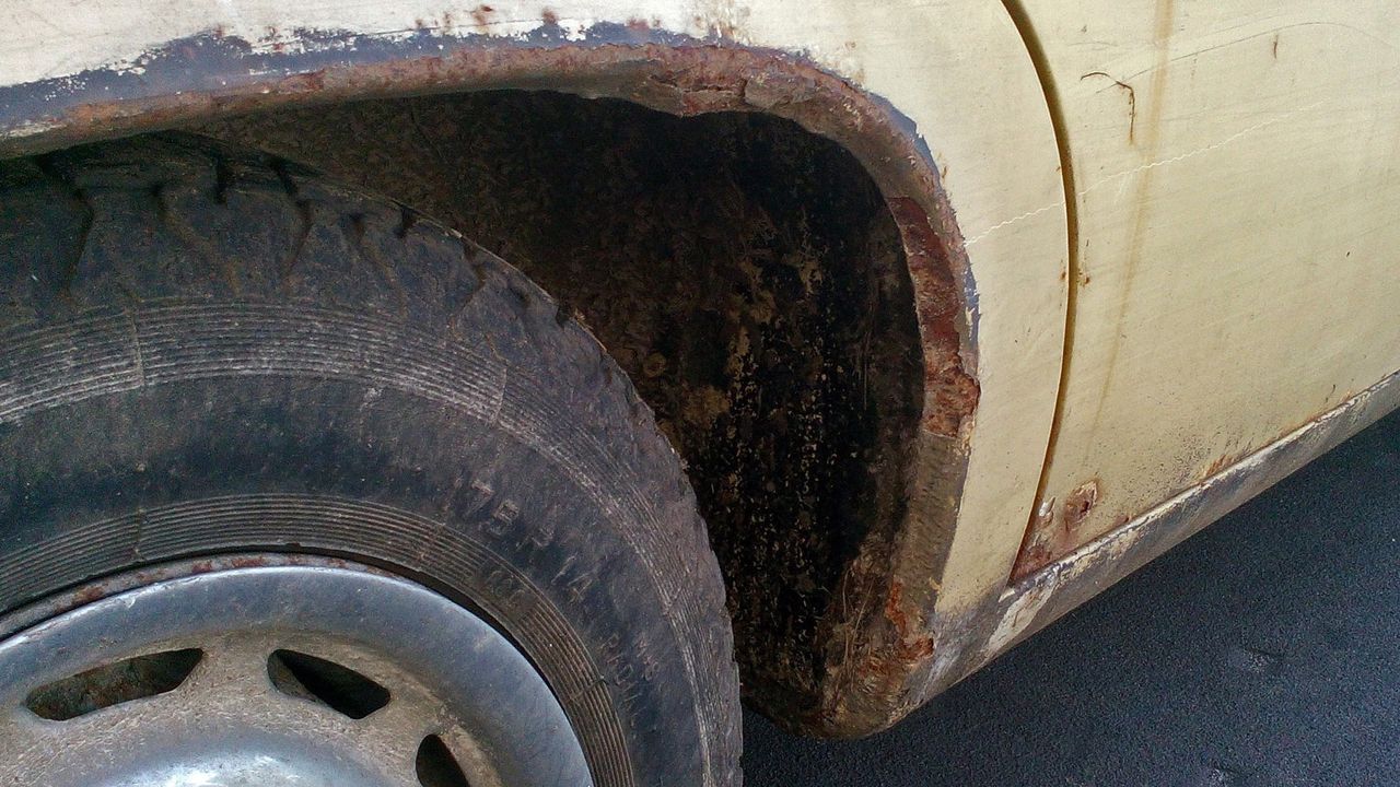 Rust on the car