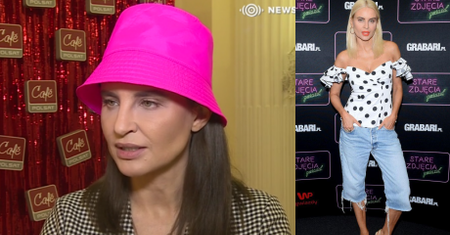Horodyńska mędrkuje w różowym kapeluszu: "Polki dużo obserwują, ale nie zawsze wybierają z tego to, co dla nich właściwe"